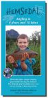 Informationfolder for fishing in Hemsedal